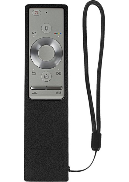 QLED Tv Bluetooth Uzaktan Kumanda Kapakları BN59-01272A BN59-01265A BN59-01270A Kılıf Darbeye Dayanıklı Anti-Siyah (Yurt Dışından)