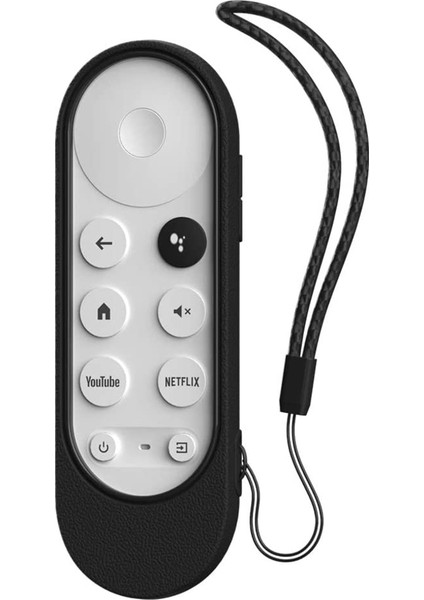 Google Tv 2020 Ses Uzaktan Kumandası Için Silikon Kılıf, 2020 Ses Uzaktan Kumandası Için Darbeye Dayanıklı Koruyucu Kapak-Siyah (Yurt Dışından)