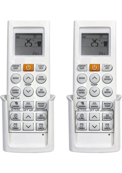 2x AKB75215401 Lg AKB74955605 AKB74955617 Için Klima Uzaktan Kumanda (Yurt Dışından)