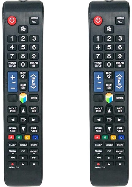 2x BN59-01178F Tv Uzaktan Kumandası Için Uzaktan Kumanda UA60H6300AW/UA55H6800AW Yedek Uzaktan Kumanda (Yurt Dışından)