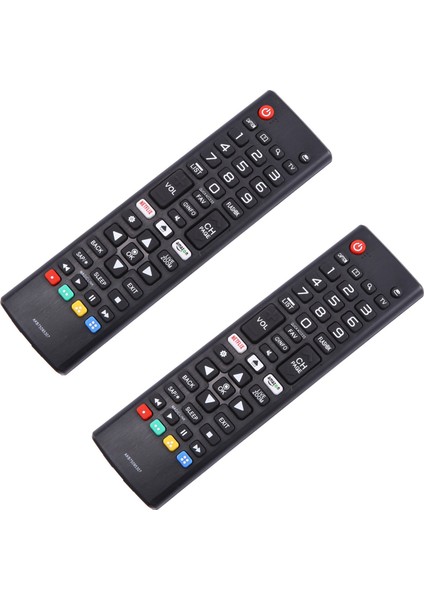 Lg AKB75095307 LCD LED Hdtv Lj ve Uj Serisi Için 2x Yeni Akıllı Tv Uzaktan Kumanda (Yurt Dışından)