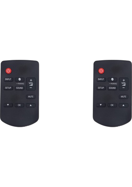 2x Uzaktan Kumanda Değiştirme N2QAYC000098 Ev Sineması Ses Sistemi Için SC-HTB580 SC-HTE80 SC-HTB680 (Yurt Dışından)