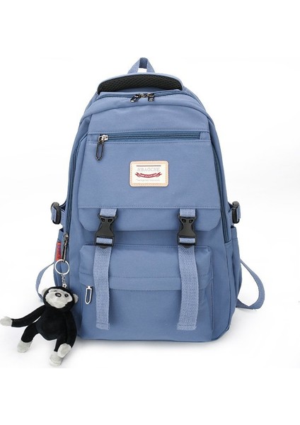 Su Geçirmez Kore Tarzı Kız Öğrenci Sırt Çantası (Yurt Dışından)