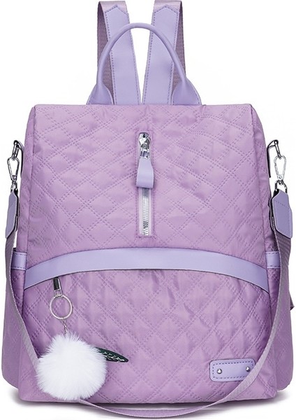 Moda Eşkenar Dörtgen Oxford Kumaş Iki Yönlü Seyahat Sırt Çantası (Yurt Dışından)