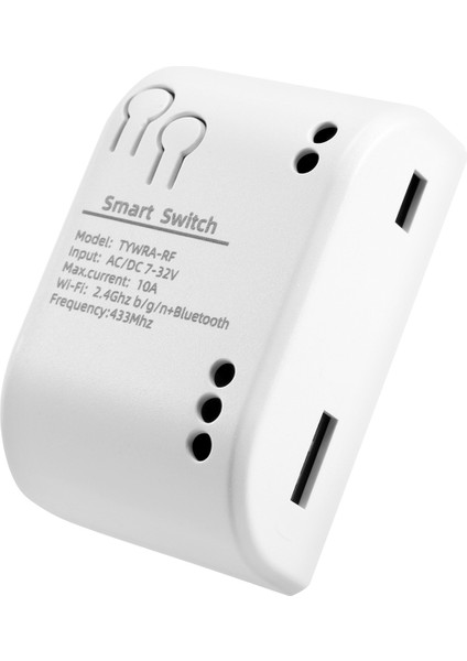 1ch Rf Akıllı Anahtar 7-32V Ac Dc Wıfı Tuya Uzaktan Kumanda 433 Işık Anahtarı 10A Rele Röle Kendinden Kilitleme Kilitleme Inching (Yurt Dışından)