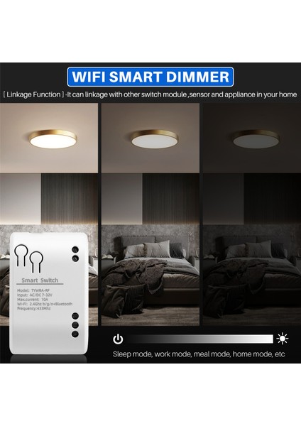 1ch Rf Akıllı Anahtar 7-32V Ac Dc Wıfı Tuya Uzaktan Kumanda 433 Işık Anahtarı 10A Rele Röle Kendinden Kilitleme Kilitleme Inching (Yurt Dışından) indirimleri