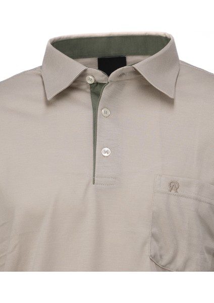 Erkek Gömlek Yaka Cepli Kısa Kollu Normal Kesim Tam Kalıp Premium Pamuklu Kumaş T-Shirt fırsatları