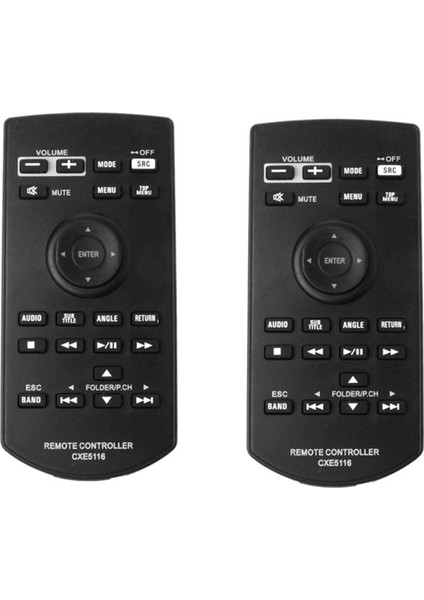 Pıoneer AVH-1300NEX AVH-X390BS AVH-2300NEX Için 2x Yedek Uzaktan Kumanda CXE5116 (Yurt Dışından)