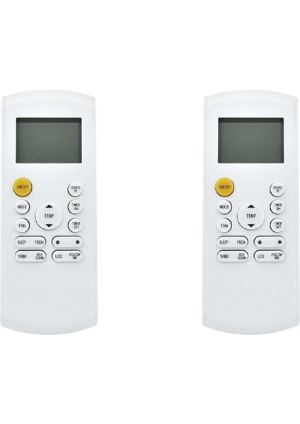 2x Evrensel Ac Uzaktan Kumanda RG57A4/BGEF Klima Için RG57B/BGE RG57A/BGE RG57A6/BGEF RG57A7/BGEF RG57A2 (Yurt Dışından)