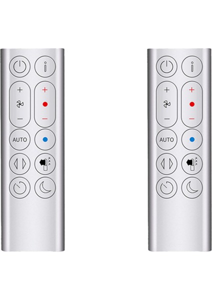 2x Yedek Uzaktan Kumanda HP04 HP05 HP07 Hava Temizleme Cihazı Yapraksız Fan Uzaktan Kumanda Için Uygun Gümüş (Yurt Dışından)