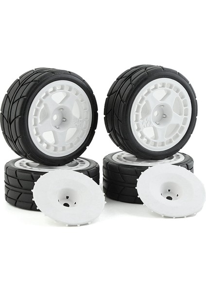 8 Adet 12MM Altıgen 65MM Kauçuk Lastik Tekerlek Lastikleri Xv-01 Tt-01 Tt-02 Lc Yarış Ptg-2 Wr8 1/10 Rc Araba,2 (Yurt Dışından) modelleri