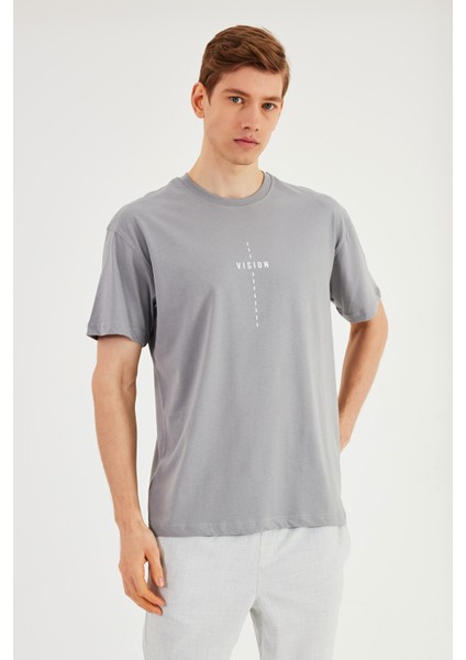 Leo Erkek Oversize T-Shirt