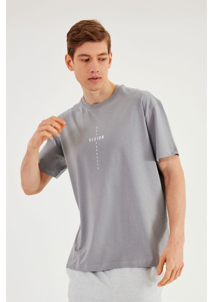 Leo Erkek Oversize T-Shirt