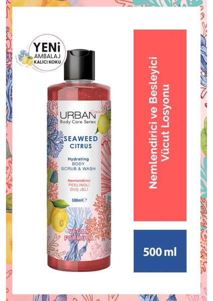 Urban Care Seaweed Citrus Nemlendirici ve Besleyici Duş Jeli 500ML