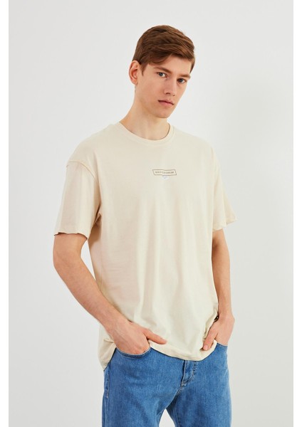 mmetalic Leo Erkek Oversize T-Shirt