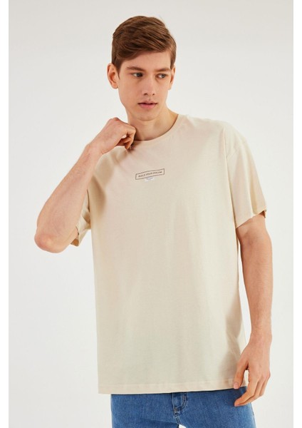 mmetalic Leo Erkek Oversize T-Shirt