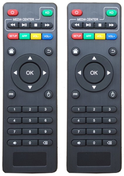 X96MINI X96W Android Tv Kutusu Için 2x Uzaktan Kumanda Mini X96W Set Üstü Kutusu Için Ir Uzaktan Kumanda (Yurt Dışından)