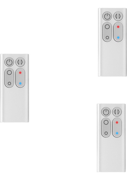 3x Yedek AM04 AM05 Fan Isıtıcı Modelleri Için Uzaktan Kumanda AM04 AM05 Uzaktan Kumanda (Gümüş) (Yurt Dışından)