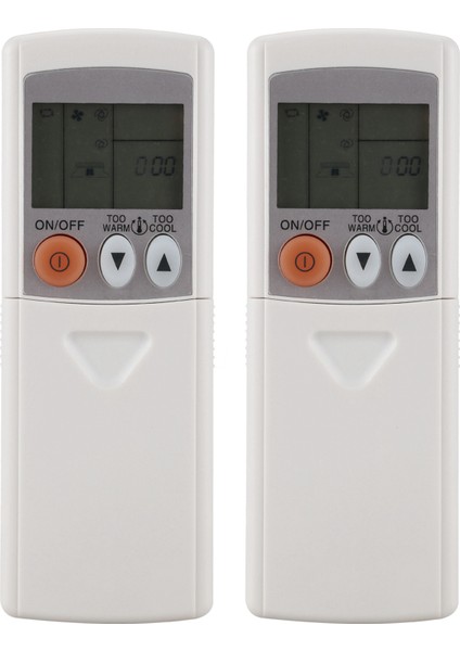 KM09A KM09D KM09E Klima Için 2x Dayanıklı Uzaktan Kumanda KD06ES (Yurt Dışından)