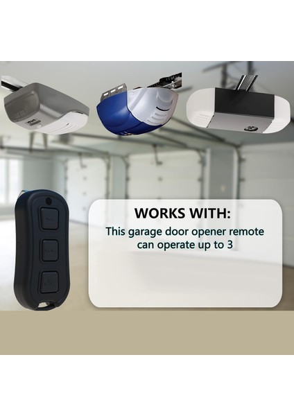 2 Adet Garaj Kapısı Açacağı Uzaktan Değiştirme Için GM3T Havai Acsctg ve MAT90 GM3T-BX (Yurt Dışından) modelleri