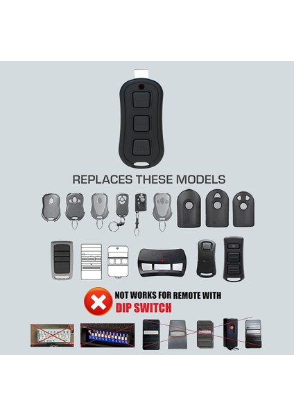 2 Adet Garaj Kapısı Açacağı Uzaktan Değiştirme Için GM3T Havai Acsctg ve MAT90 GM3T-BX (Yurt Dışından) fırsatları