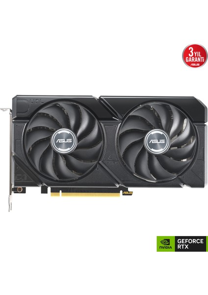 ASUS DUAL-RTX4060-O8G-EVO NVIDIA GEFORCE RTX 4060 8GB GDDR6 128bit 2535MHz OC HDMI 3xDP DLSS3 EKRAN KARTI