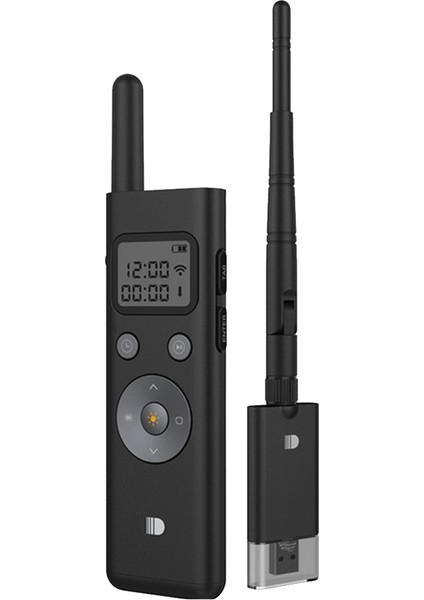 Kablosuz Powerpoint Sunumu Ppt Pointer Clicker Presenter LCD Ekran Yeşil Işık Rf Uzaktan Kumanda 300M Mesafe (Yurt Dışından)