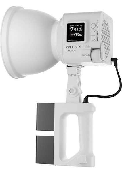 YNLUX100 100W Bi-Color Cob LED Işık-Beyaz Kasa (Kit Versiyon)