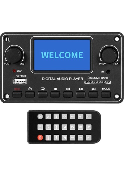 LCD Mp3 Çalar Modülü 28X64 Ekran Bluetooth Dijital Ses Şifre Çözücü Kurulu TDM157 USB Sd Bt Fm Araba Ev Için Amplifikatör (Yurt Dışından)