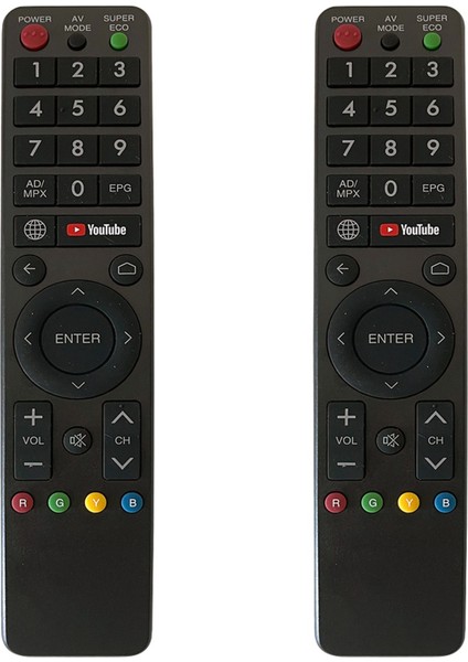 Sharp IR-289 Kızılötesi Akıllı Tv Uzaktan Kumandası Için 2x IR-289 Tv Uzaktan Kumandası Aynı Şekil Için Uygun (Yurt Dışından)