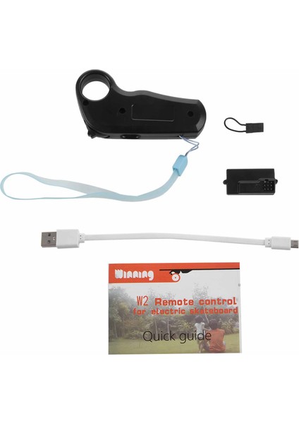 2.4ghz Mini Uzaktan Kumanda Alıcılı Dahili Lityum Pil, Elektrikli Kaykay Longboard'a Uygun (Yurt Dışından) fiyatları