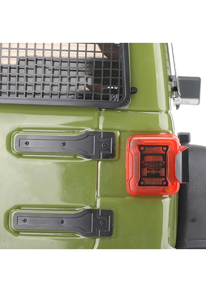 Metal Kuyruk Işık Trim Arka Lambası Kapağı Kuyruk Lambası Dekoratif Parça Eksenel Scx6 J1/6 Rc Paletli Araba Yükseltme Parçaları, 6 (Yurt Dışından) modelleri