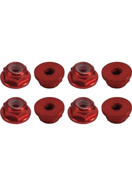 8 Adet Metal Naylon M2 Tekerlek Kilit Somunları 1/24 Rc Araba Paletli Araba Eksenel SCX24 AXI90081 AXI00001 AXI00002 Yükseltme Parçaları,1 (Yurt Dışından)