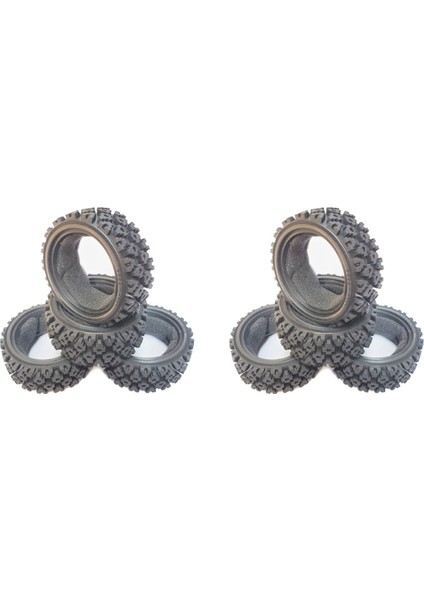 8 Adet 70MM 1/10 Rc Off-Road Araba Lastik Lastikler Tekerlek Lastikleri Ön TT01 TT02 XV01 Lc Yarış Ptg-2 (Yurt Dışından)