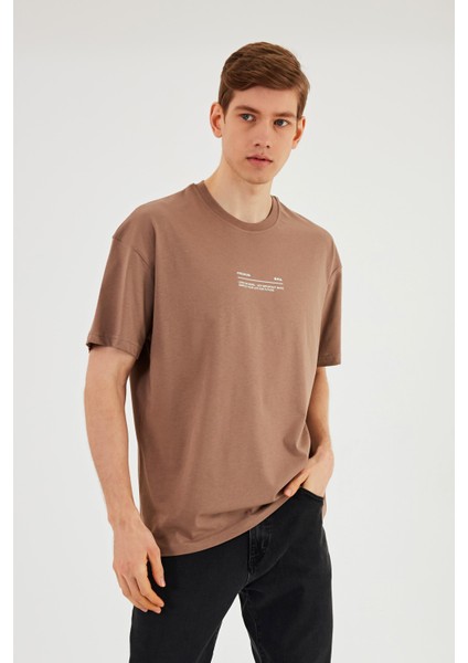 mmetalic Leo Erkek Oversize T-Shirt