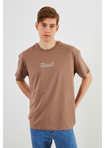 Leo Erkek Oversize T-Shirt
