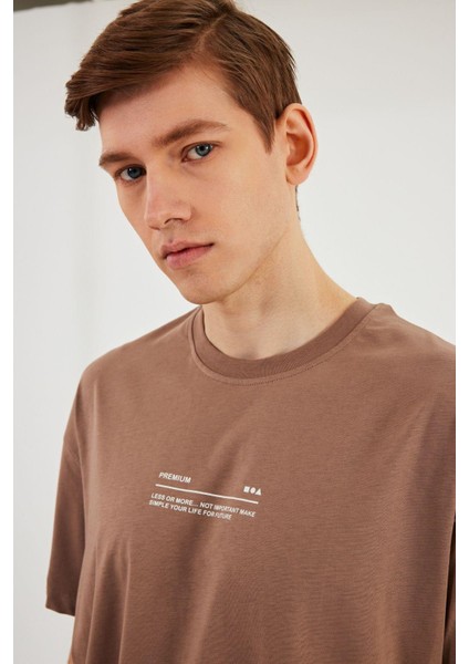 Leo Erkek Oversize T-Shirt
