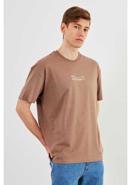 Leo Erkek Oversize T-Shirt