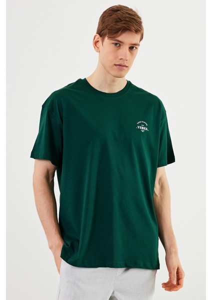 mmetalic Leo Erkek Oversize T-Shirt