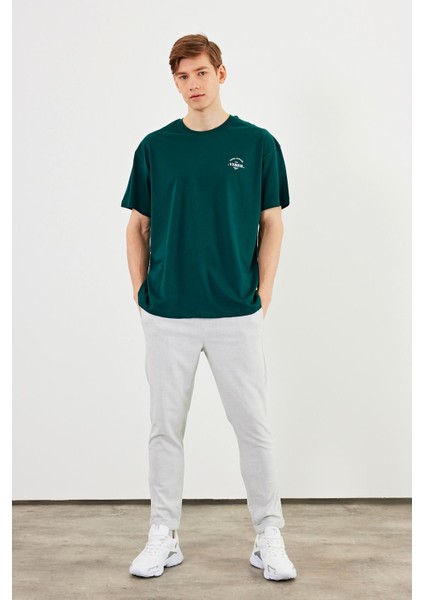 mmetalic Leo Erkek Oversize T-Shirt