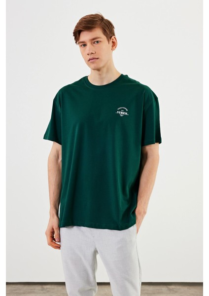 Leo Erkek Oversize T-Shirt