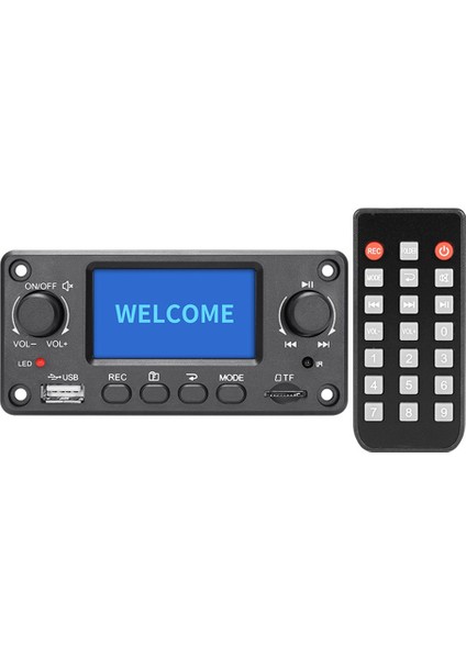 TPM118B Dijital Ses Çalar Mp3 Dekoder Kartı Bluetooth ve Fm Radyo ile Yüksek Kaliteli Taşınabilir Mp3 Çalar Modülü (Yurt Dışından)