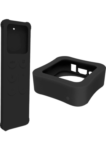 4K 5th / 4th Için Uzaktan Kumanda Kutusu ve Tv Kutusu Koruyucu Kılıf - [anti] Darbeye Dayanıklı Silikon Kapak (Yurt Dışından)