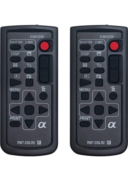 Nex-6 Nex-7 Nex-5 Nex-5n Dijital Kamera Denetleyicisi Için 2x Uzaktan Kumandanın Değiştirilmesi -Dslr2 (Yurt Dışından)