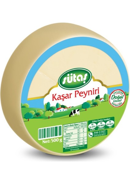 Kaşar Peyniri 500 gr