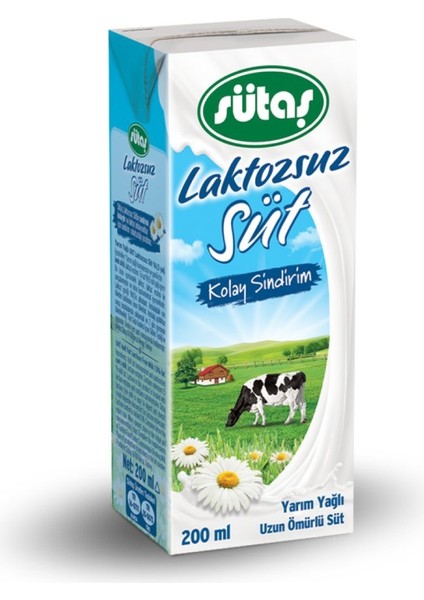 Laktozsuz Süt 200 ml