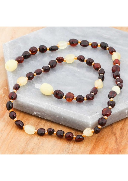 Bebek Damla Kehribar Diş Kolye fiyatları