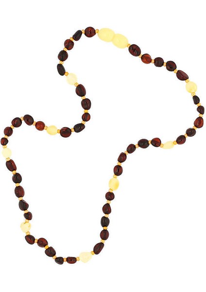 Bebek Damla Kehribar Diş Kolye modelleri