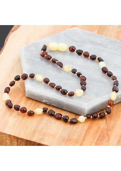 Bebek Damla Kehribar Diş Kolye fırsatları