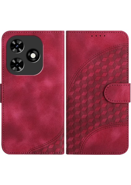 Tecno Spark Gitmek 2024 Manyetik Deri Telefon Kılıfı (Yurt Dışından)